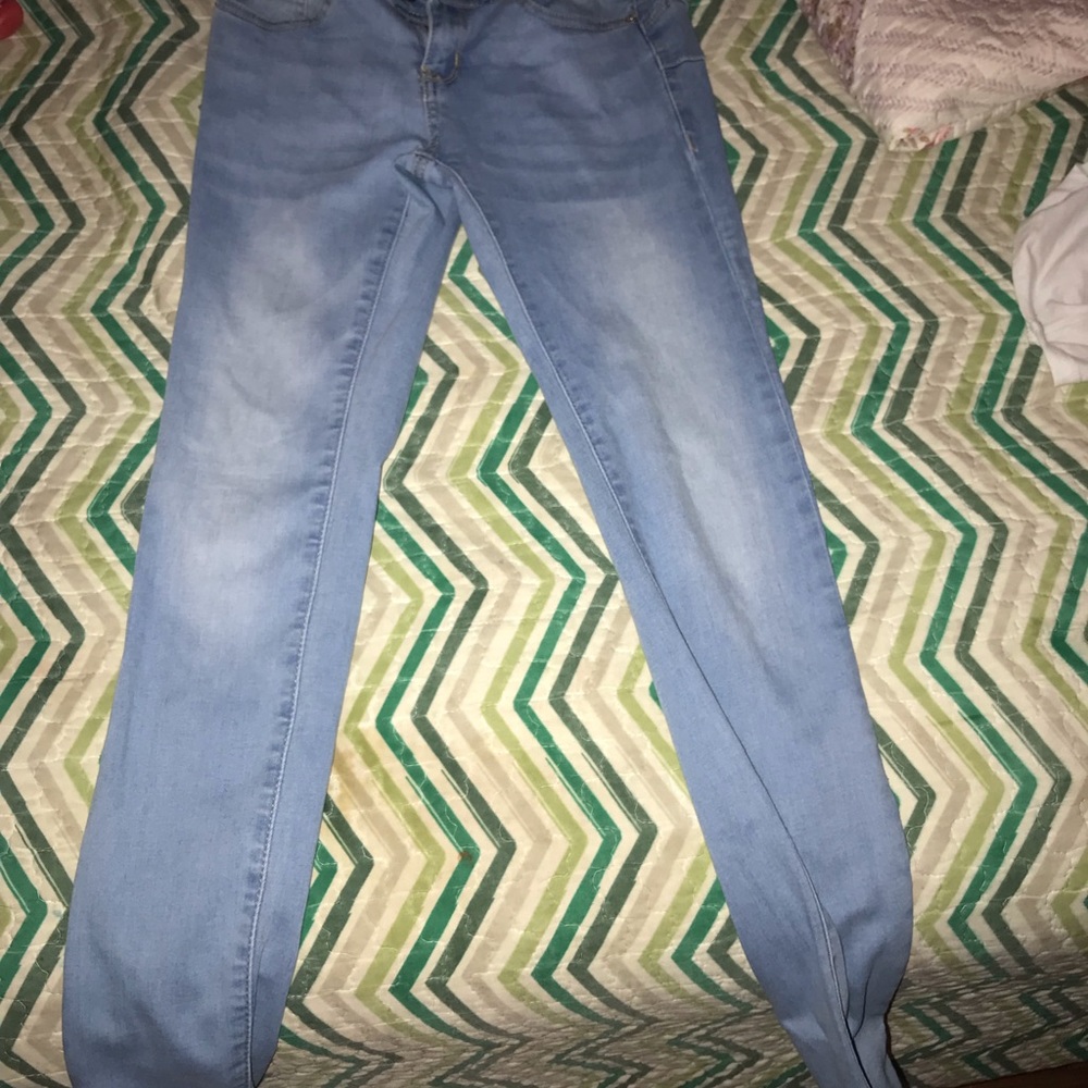 Denim blue fashion nova jeans